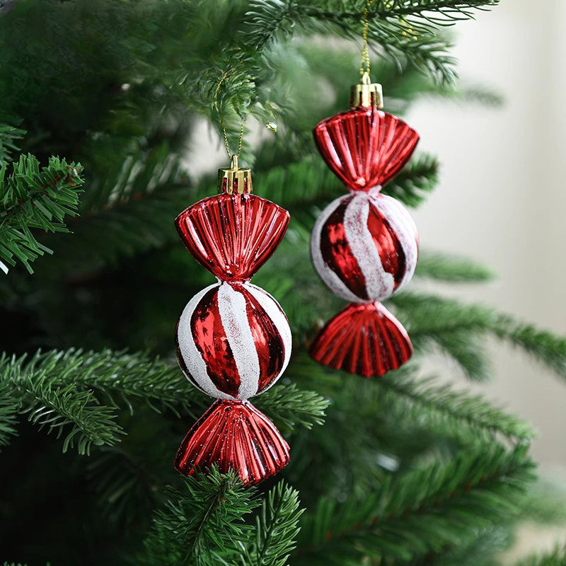 Wholesale Plastic Ice Cream Snowman House Pentagram Christmas Tree Pendant